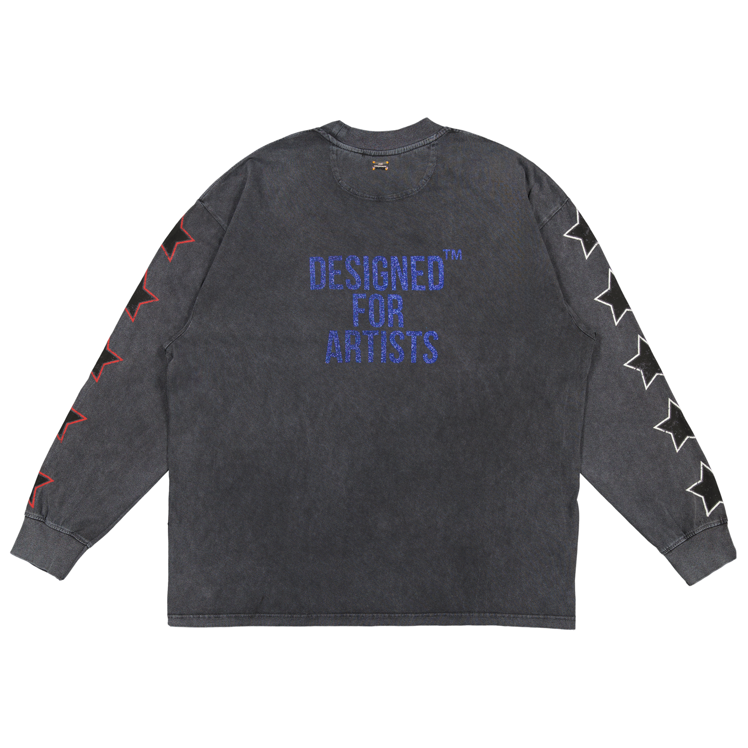 ★ SATUR ★BACK TYPOGRAPHY DYEING LONG SLEEVE FB-LS-TEE-01 – Fearless Blood